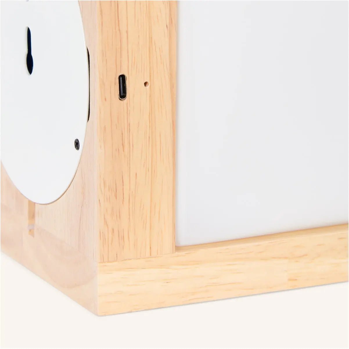 Lizzy Light Brown Square Rechargeable Wooden Wall Lamp – Cordless, Dimmable, and Stylish Lighting