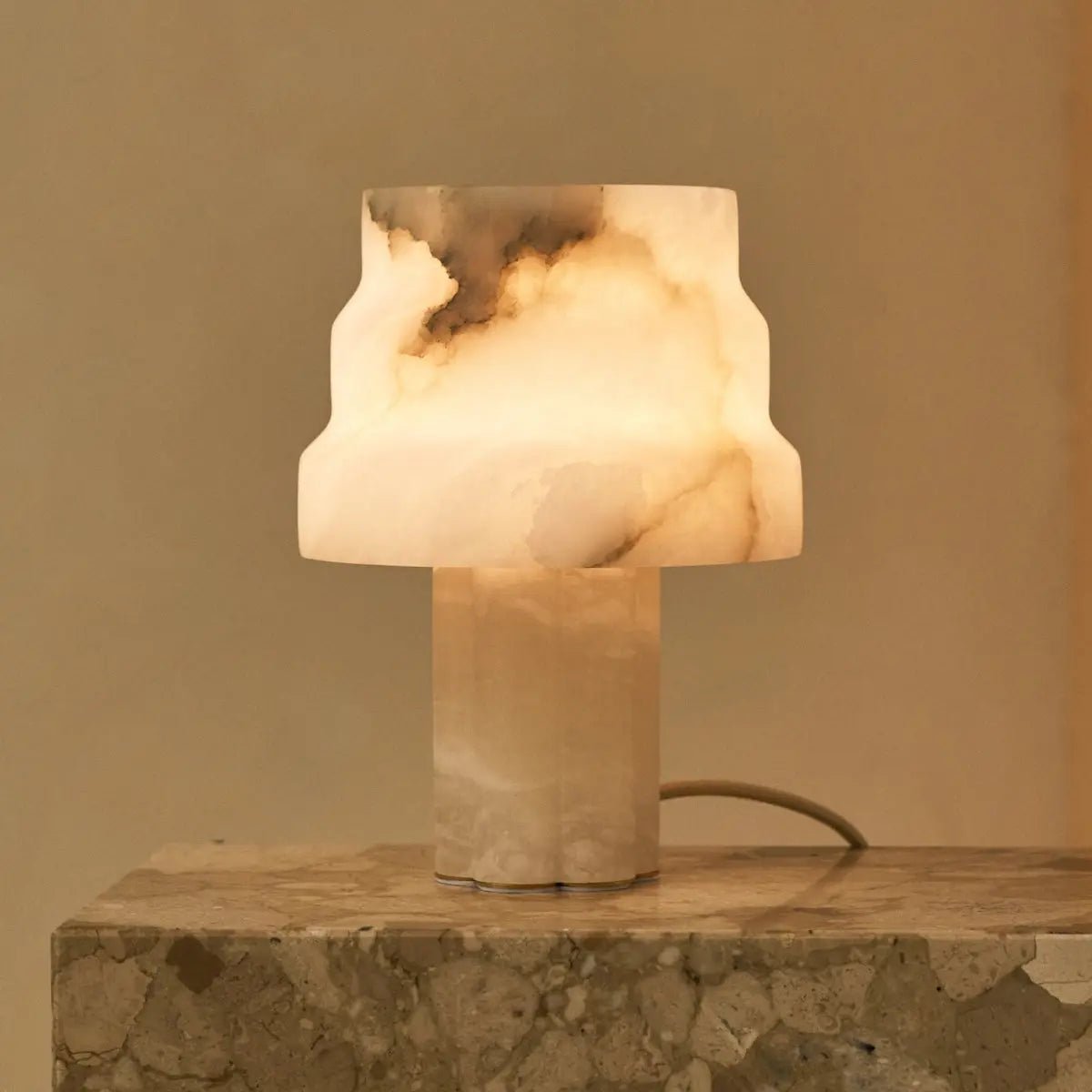 Alessandra Alabaster Lamp | Elegant Modern Lighting for Interiors