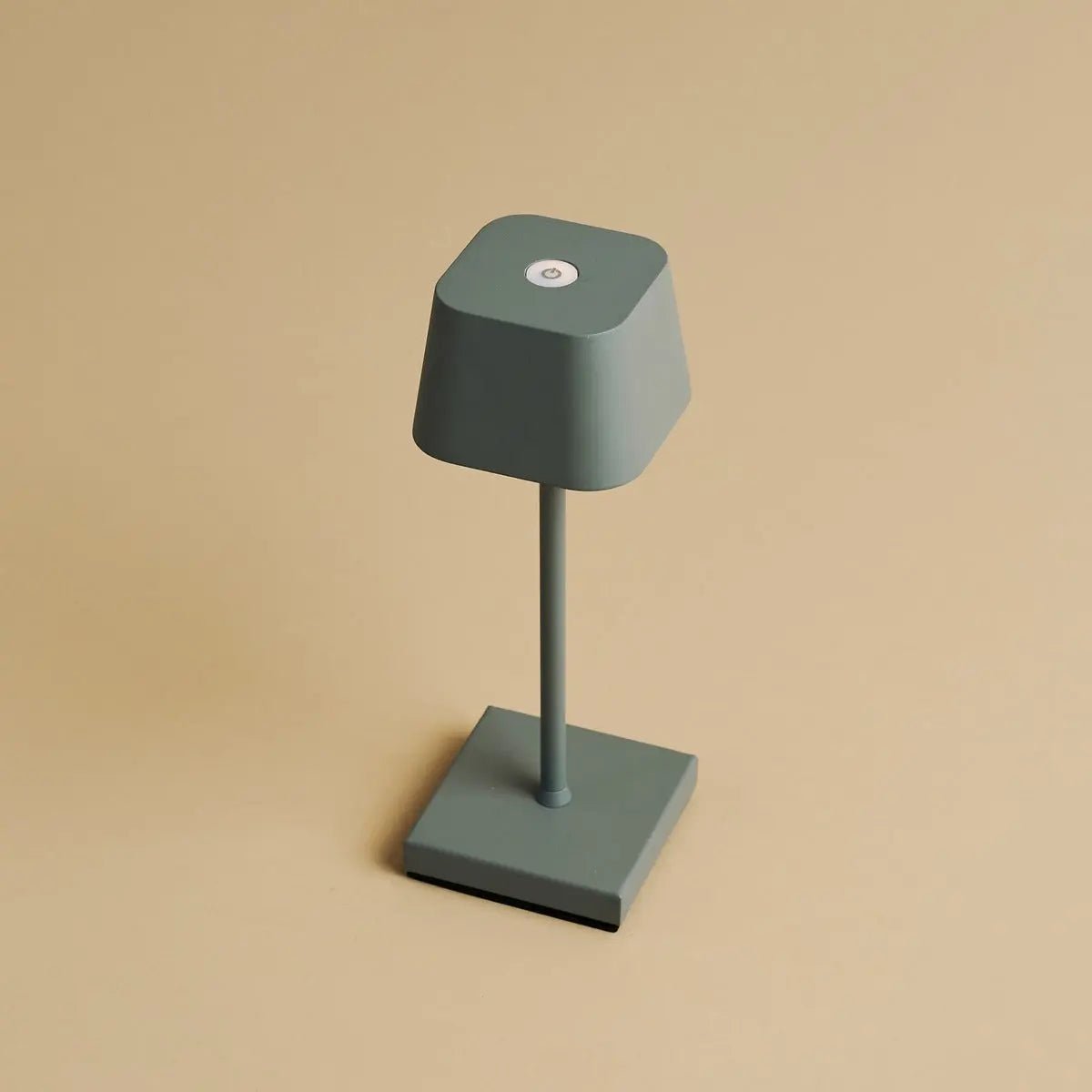 Sarphati Mini Mouse Grey Cordless Table Lamp -Wireless Rechargeable via Charging Station, Dimmable Lamp & 3 Light Modes