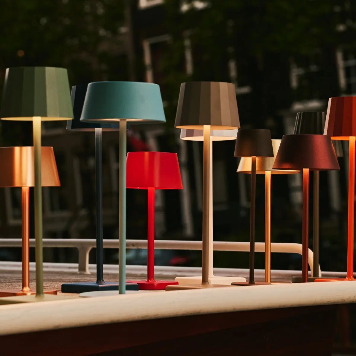 Ava Gold Rechargeable Table Lamp | Cordless, Dimmable & Stylish