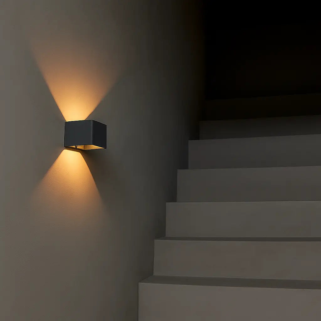 Tess Stone Grey Rechargeable Wall Lamp – Motion sensor, 20 Different Light Modes, Dimmable, Magnetic Suspension System Lamp & Including Remote Control